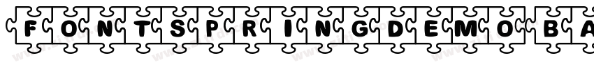 FONTSPRINGDEMO Bajaz字体转换